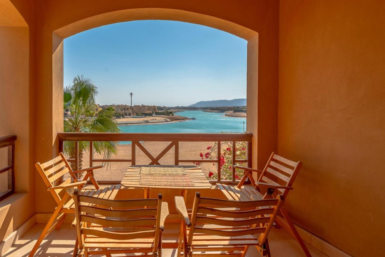 Sabina Classy 1 Bedroom Apartment Lagoon View & Pool El Gouna Hurghada Exterior foto