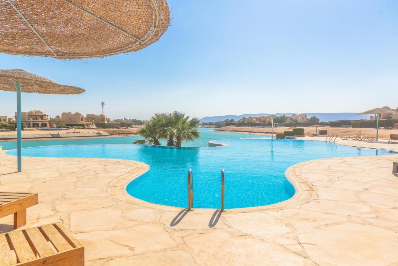 Sabina Classy 1 Bedroom Apartment Lagoon View & Pool El Gouna Hurghada Exterior foto