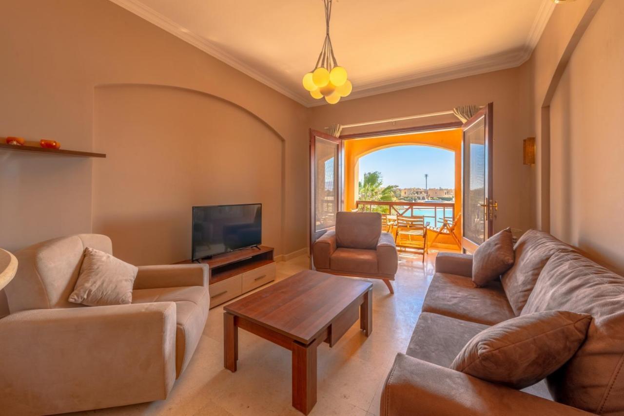 Sabina Classy 1 Bedroom Apartment Lagoon View & Pool El Gouna Hurghada Exterior foto