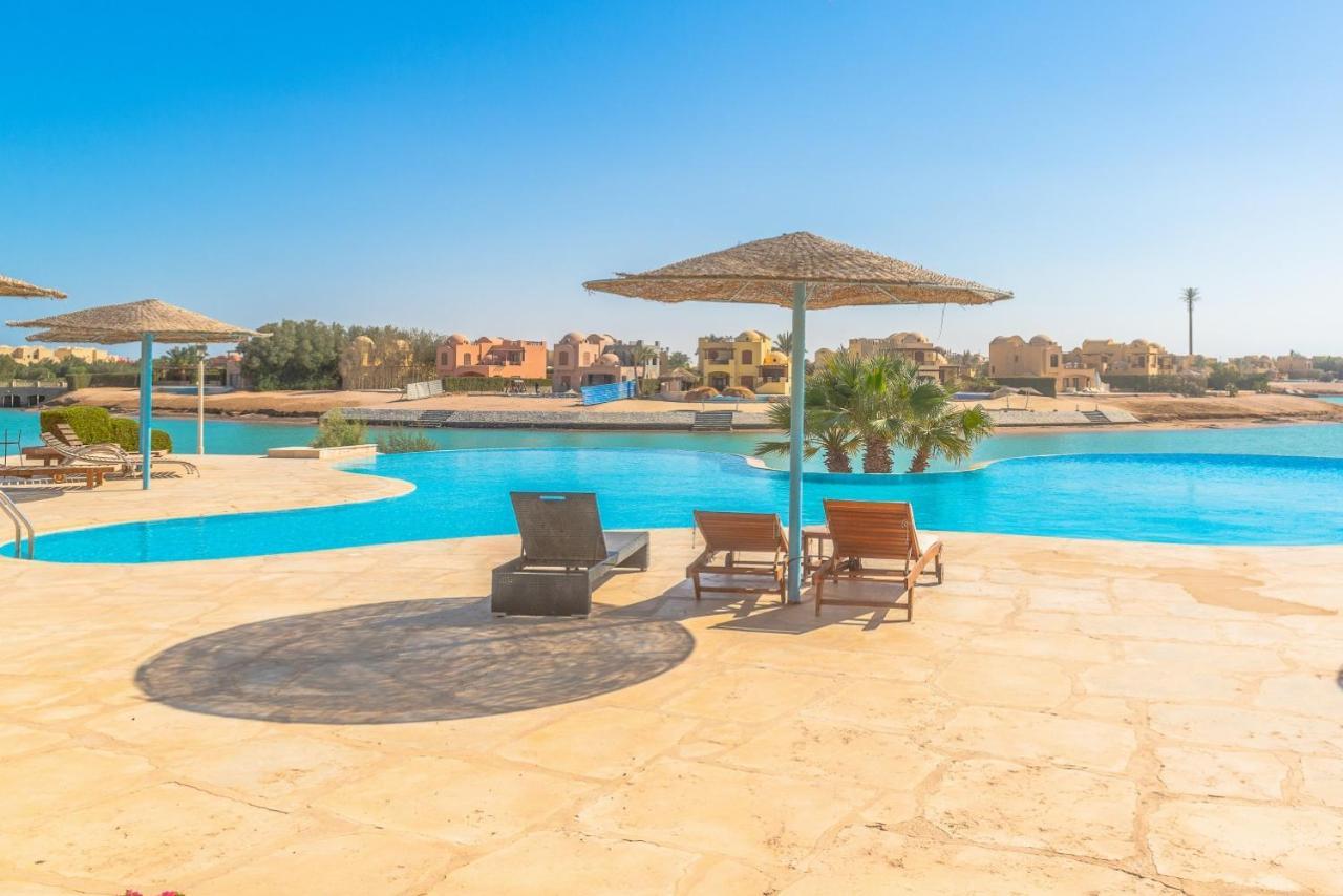 Sabina Classy 1 Bedroom Apartment Lagoon View & Pool El Gouna Hurghada Exterior foto